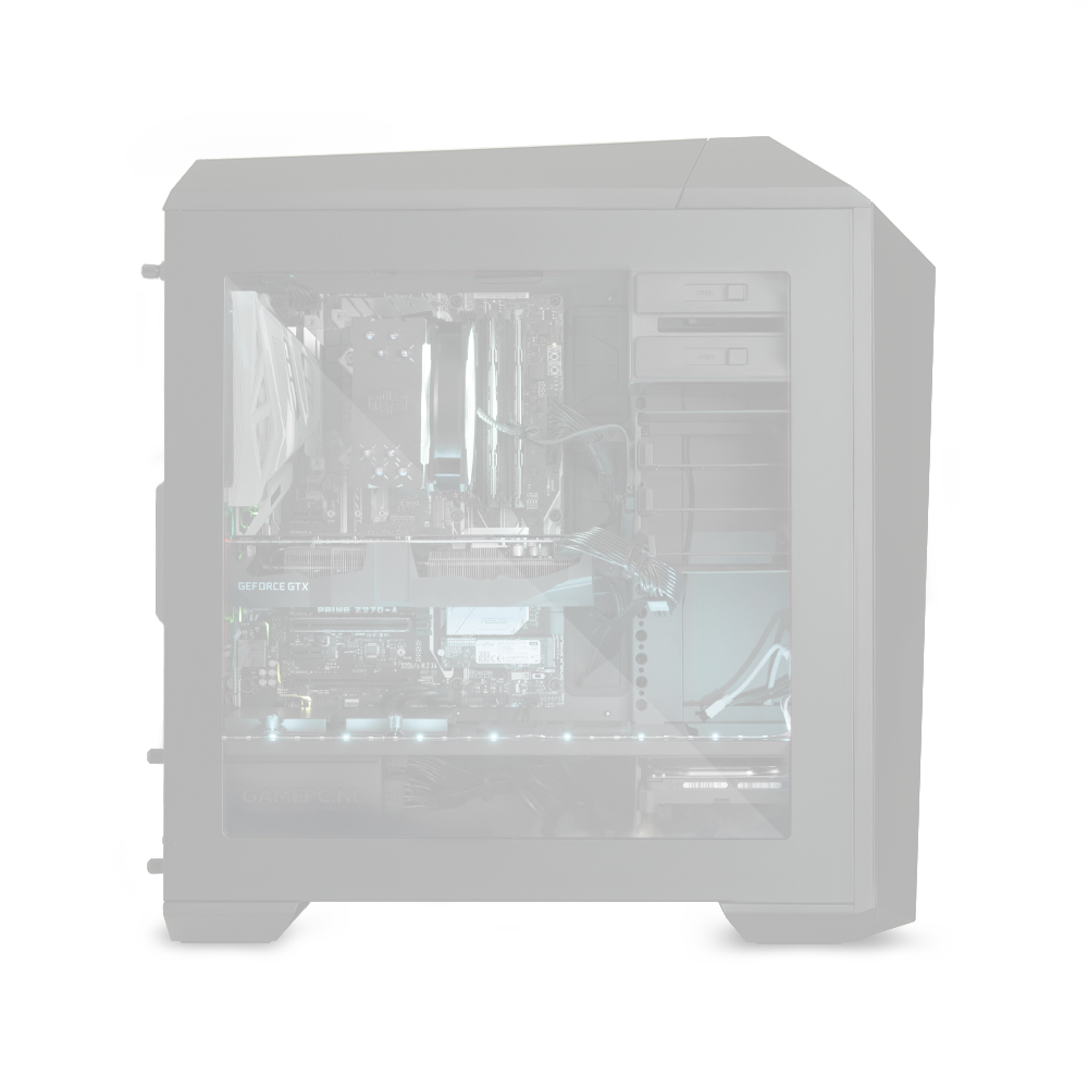 Geen LED verlichting