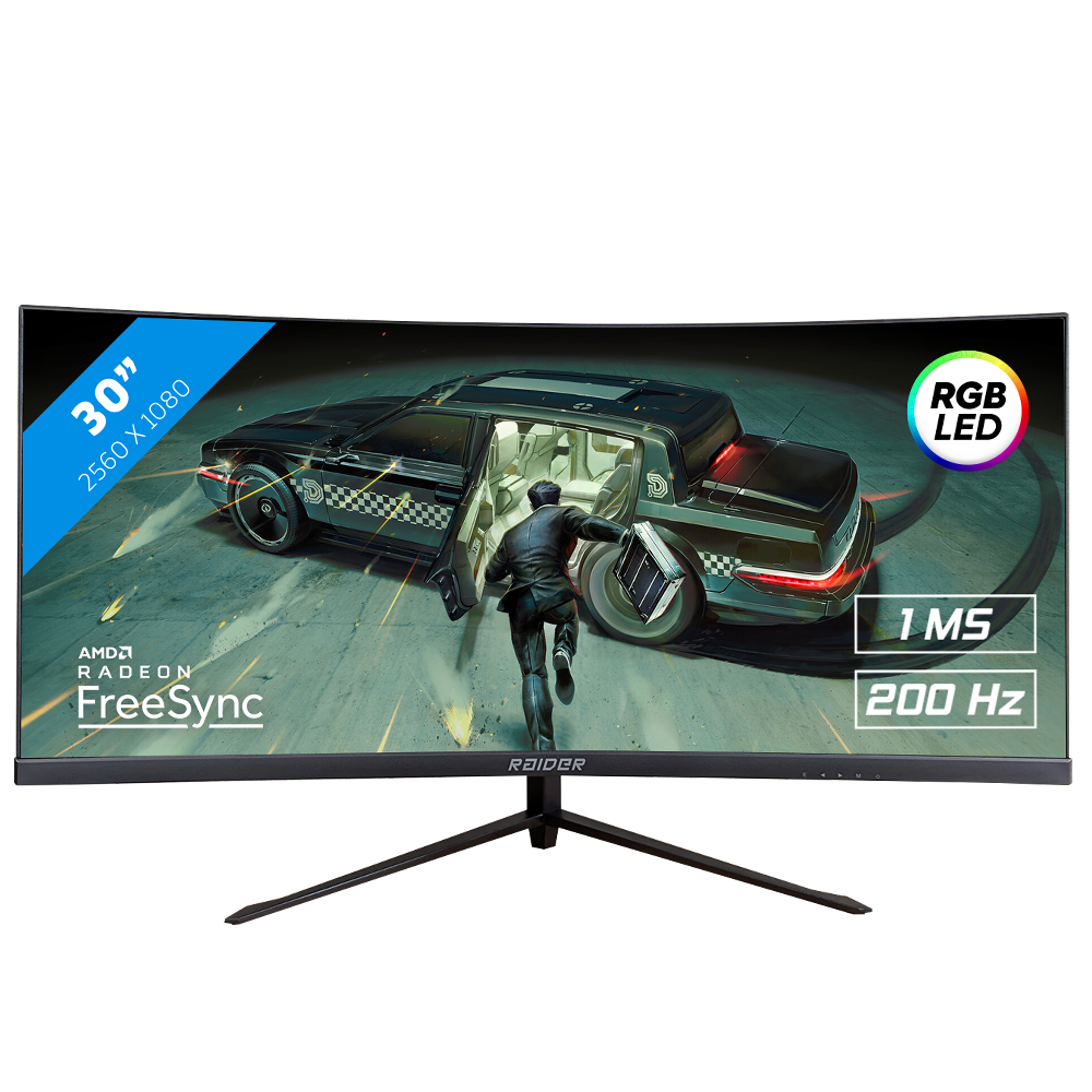 30" RAIDER 200Hz Ultra Wide PRO GAMING