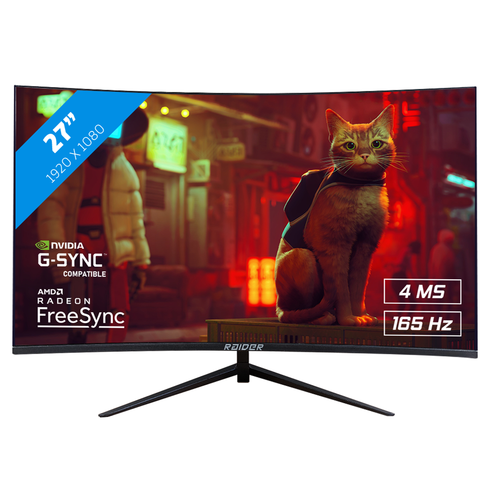 27" RAIDER 165Hz CURVED PRO GAMING