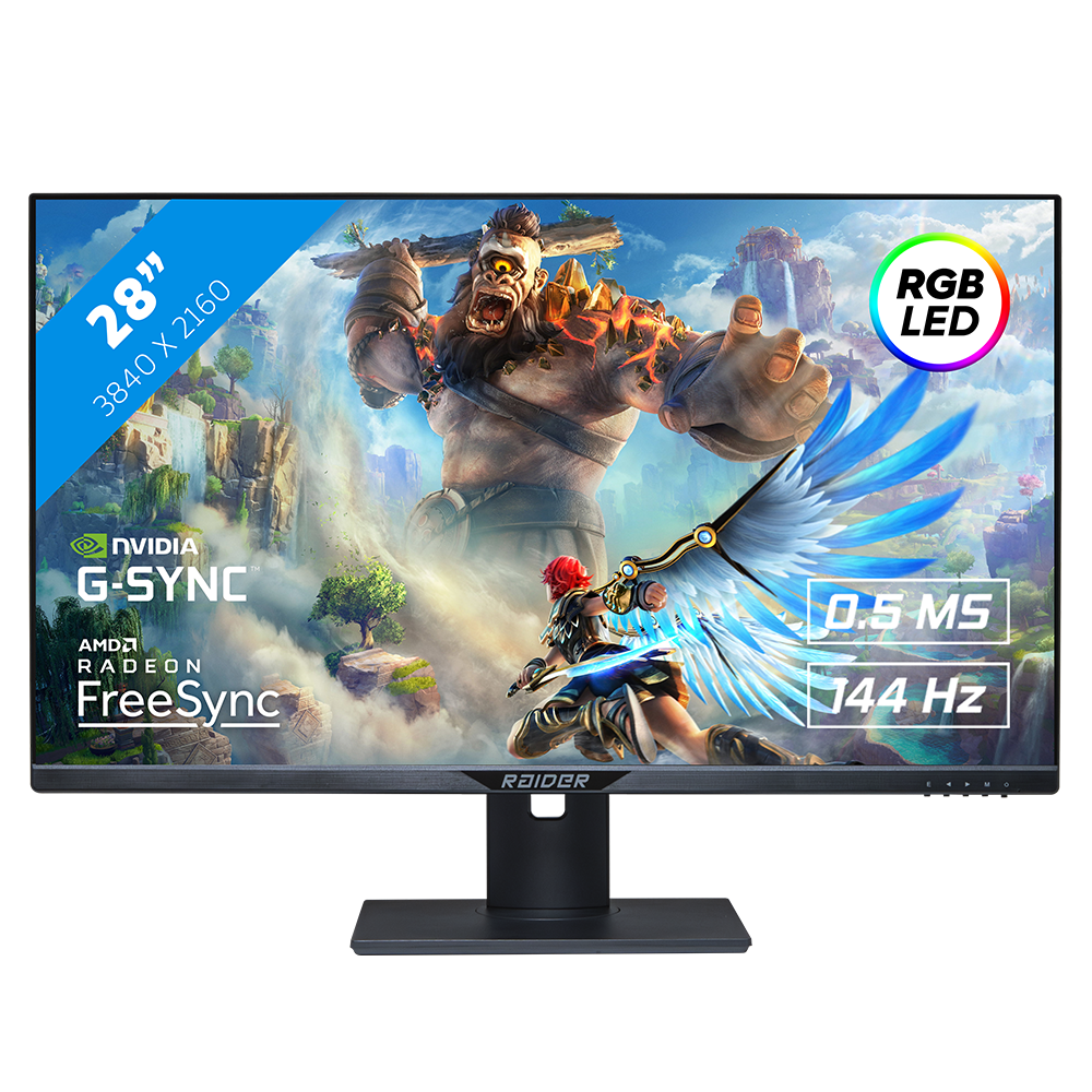 28" RAIDER 144Hz 4K ULTRA GAMING