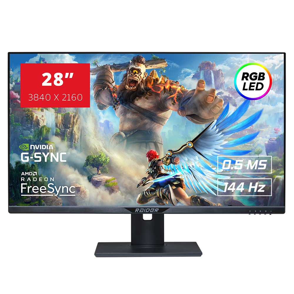 28" RAIDER 144Hz 4K ULTRA GAMING