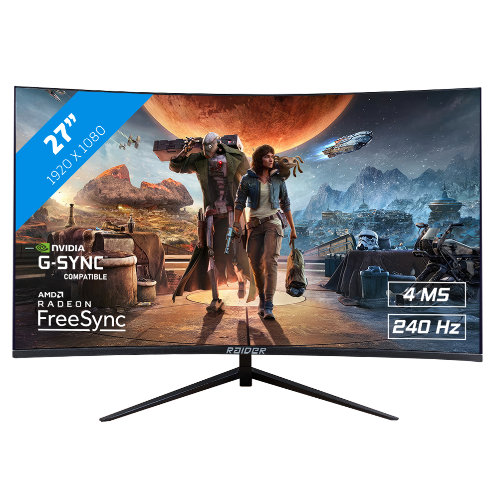 27" RAIDER 240Hz CURVED PRO GAMING