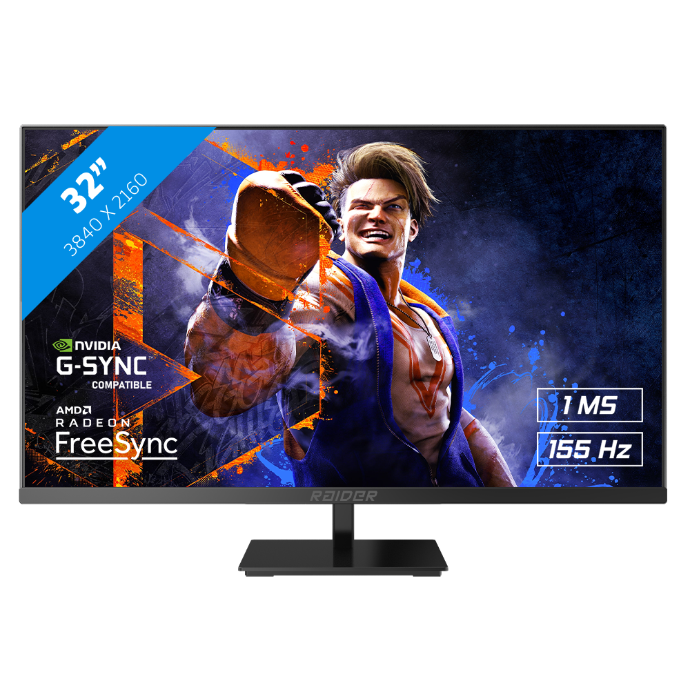 32" RAIDER 155Hz 4K ULTRA GAMING