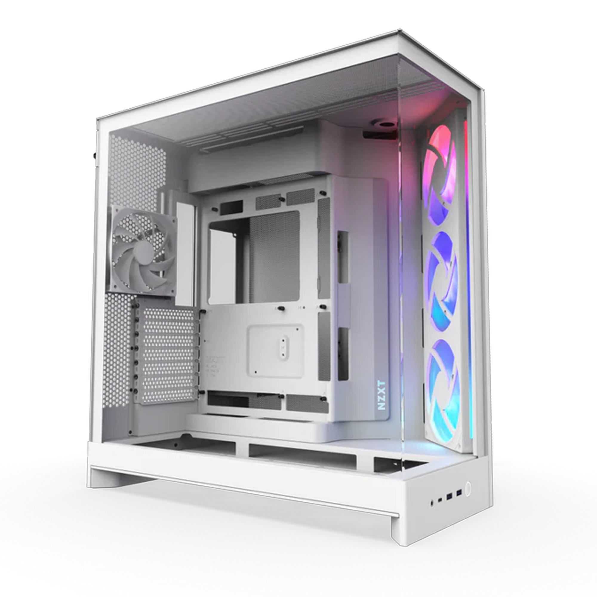 NZXT H9 Flow RGB - White