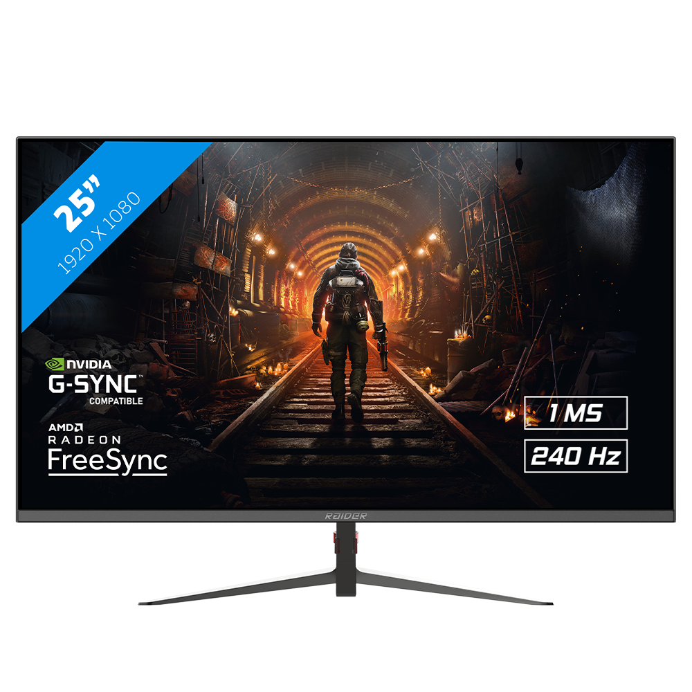 25" RAIDER 240Hz PRO Gaming