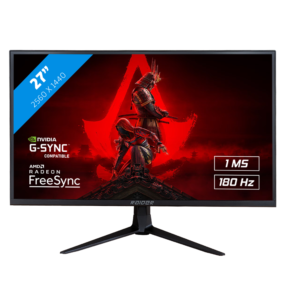 27" RAIDER-180Hz QHD ULTRA Gaming