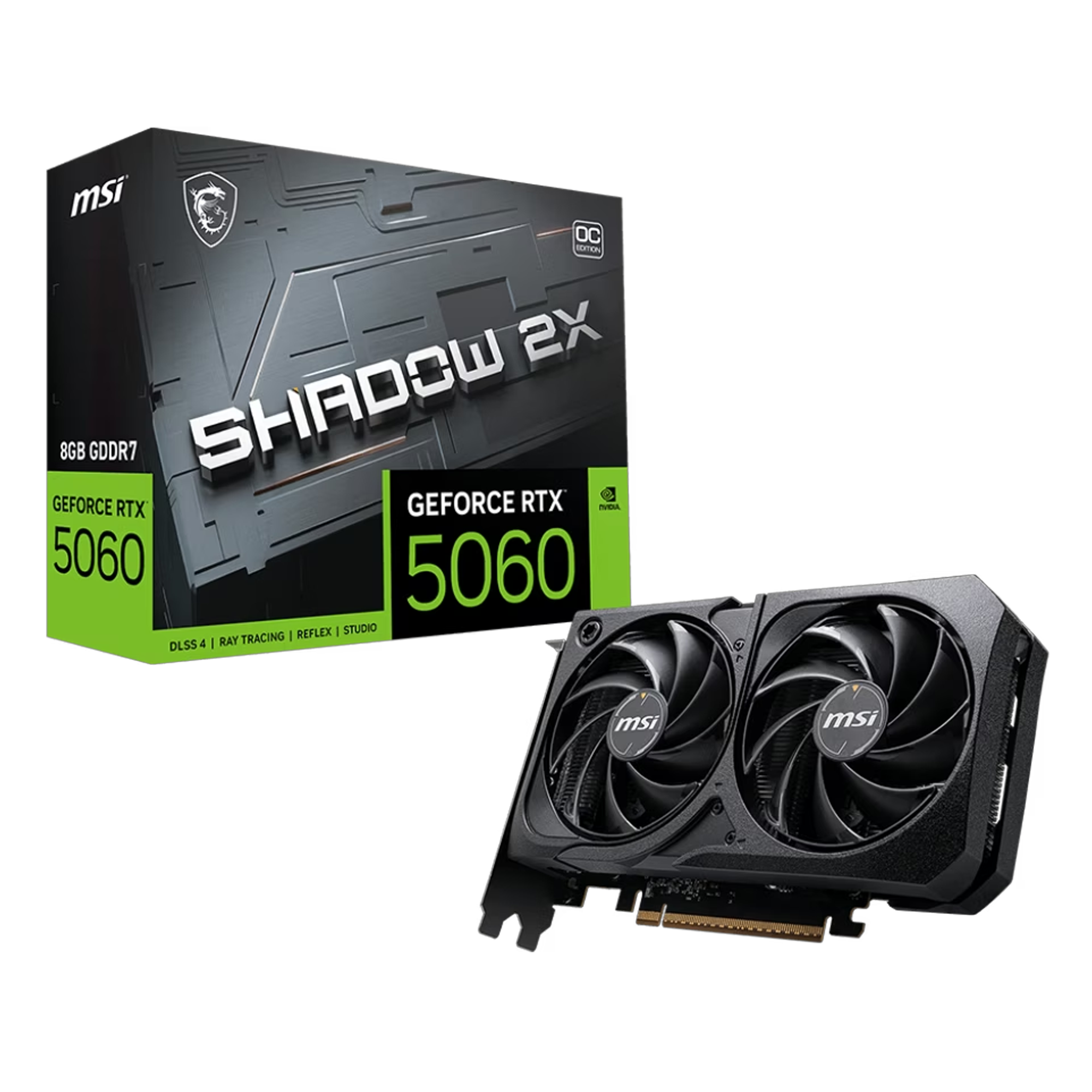 MSI GeForce RTX 5060 8G SHADOW 2X OC