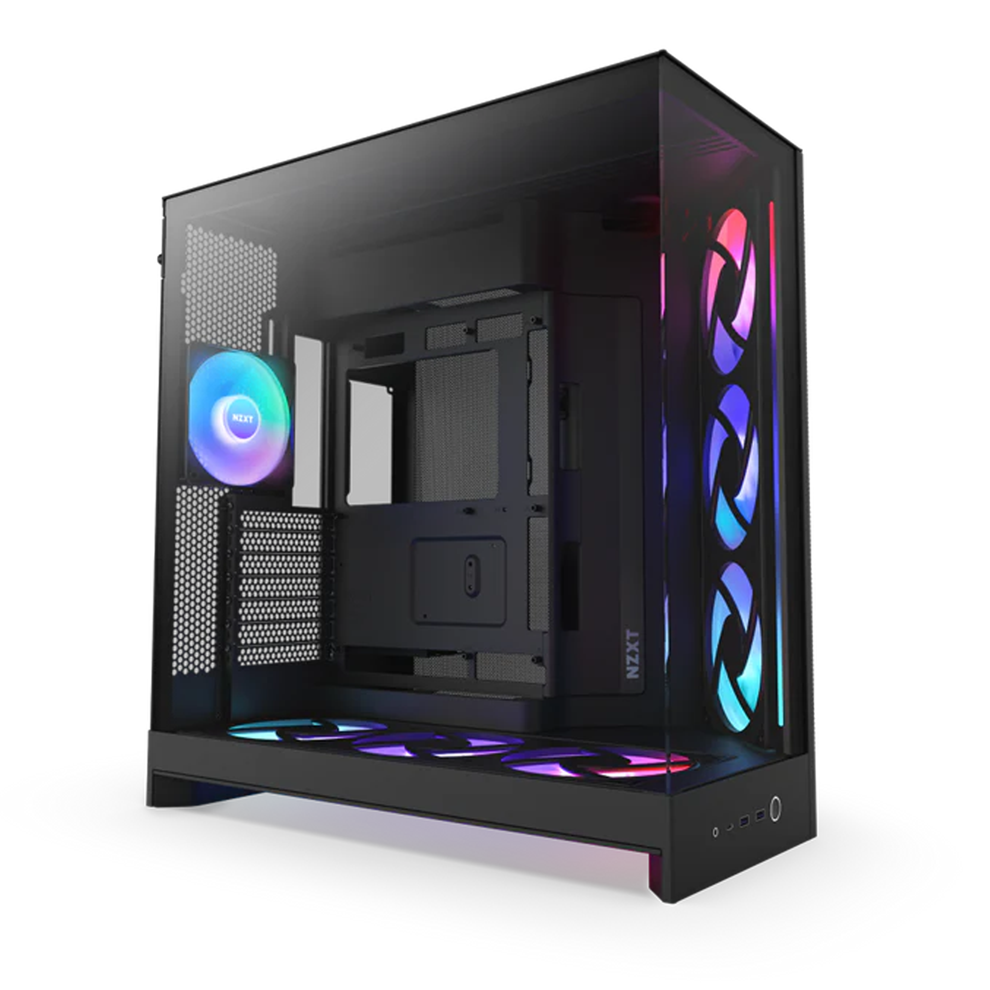 NZXT H9 Flow RGB Plus - Black