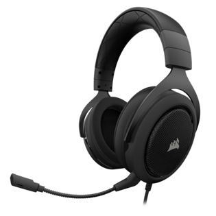  Corsair HS50 STEREO Gaming Headset Carbon 