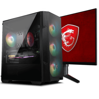 MSI AMD RTX 4060 Ti 16GB Game PC 