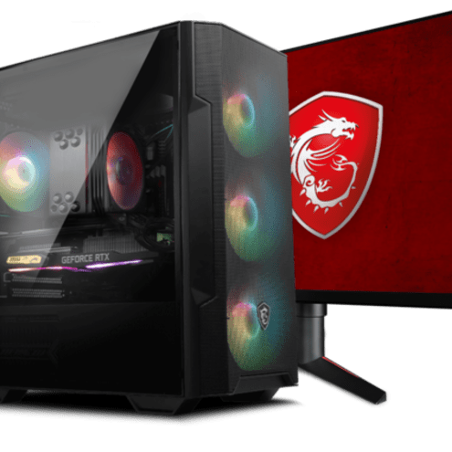 MSI AMD RTX 4060 Ti 16GB Game PC 