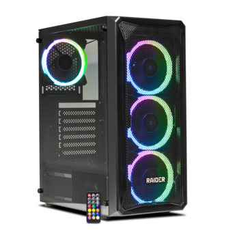 RAIDER CA2 Pro Gaming - RGB + Remote