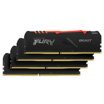 Kingston Fury Beast RGB 128GB DDR4-3600