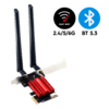5400Mbps WiFi 7 RAIDER PCI-E + BT